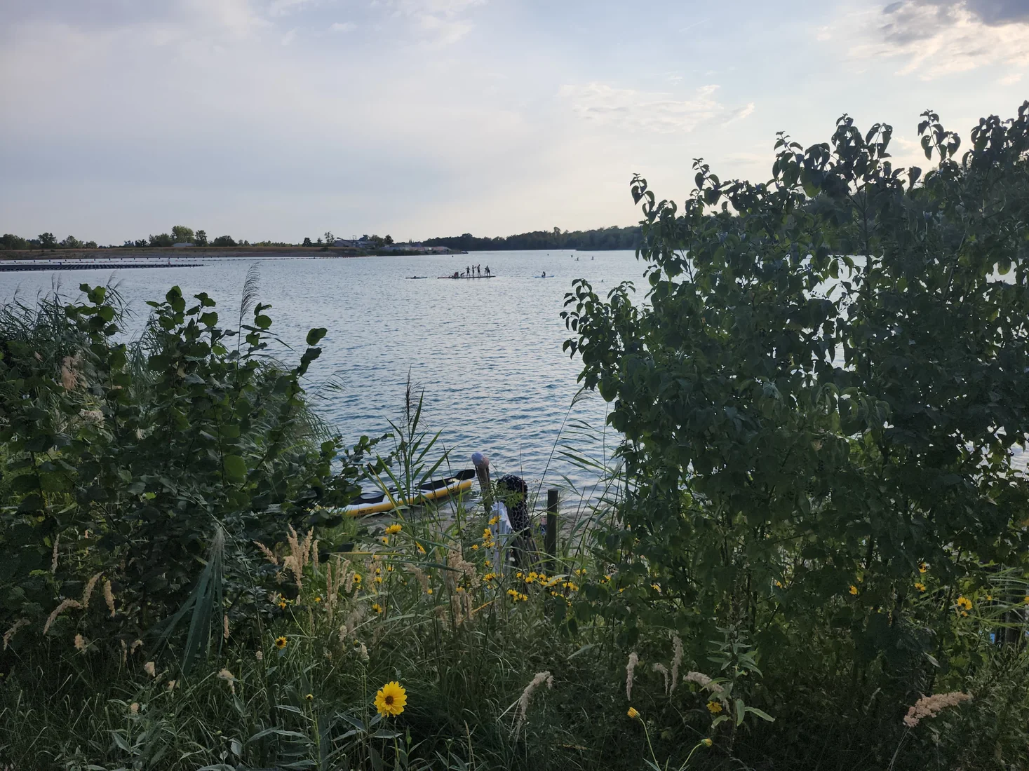 Blick aufs Wasser während der Tour
