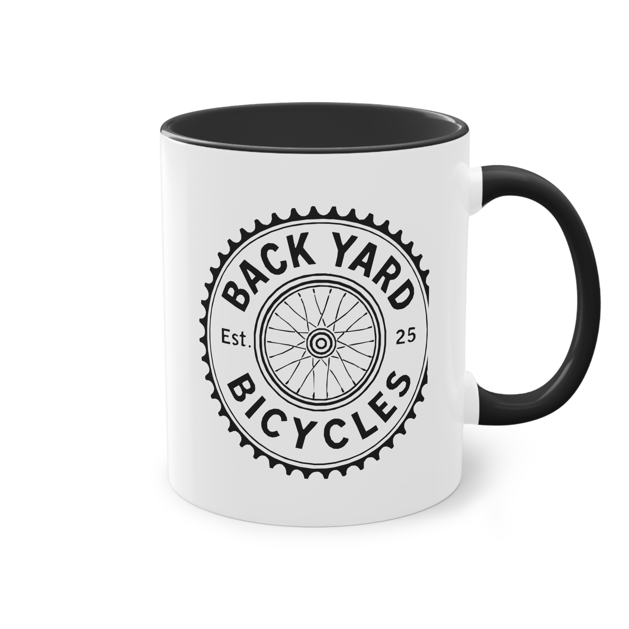 BYB - Biker Coffee Mug – Two-Tone 11oz Ceramic Mug – Bild 4